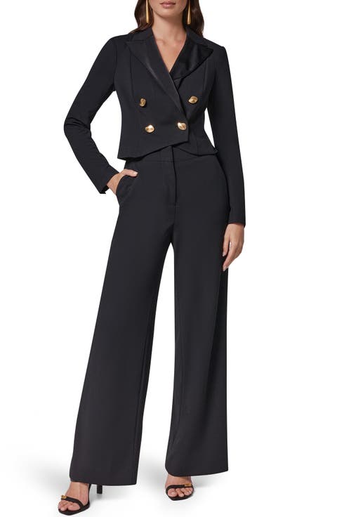 Long Sleeve Double Breasted Jumpsuit