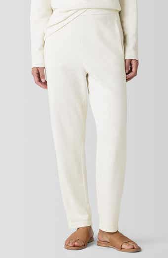 Eileen Fisher Slouch Organic Cotton Ankle Pants