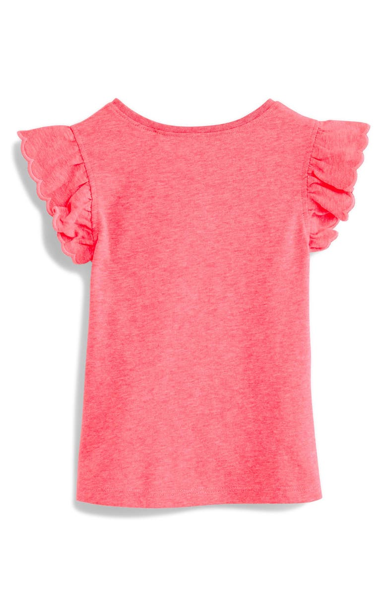 NEXT Kids' Flutter Sleeve T-Shirt, Alternate, color, 