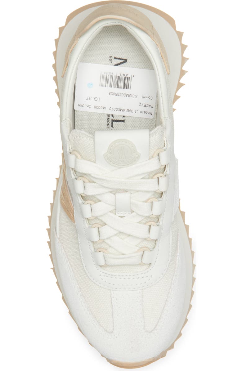 Moncler Pacey Low Top Sneaker, Alternate, color, White