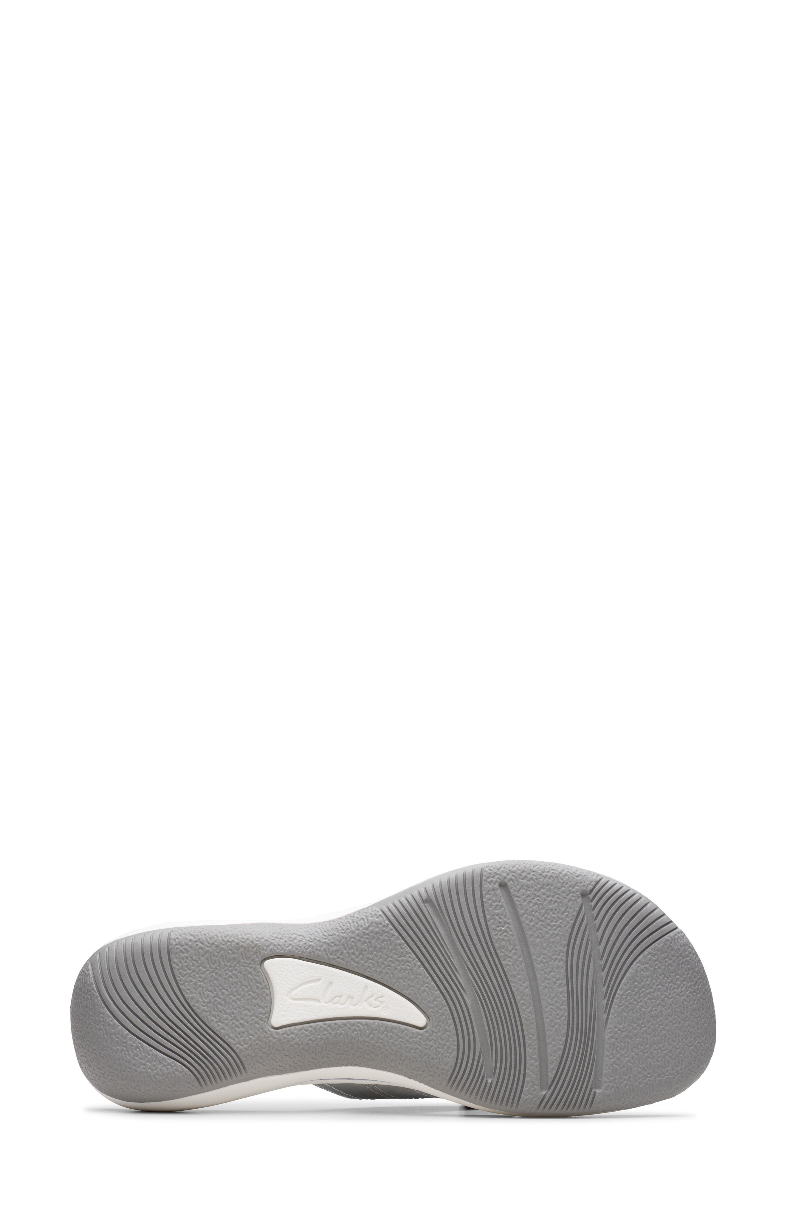 Clarks<sup>®</sup> Breeze Reyna Flip Flop, Alternate, color, Silver