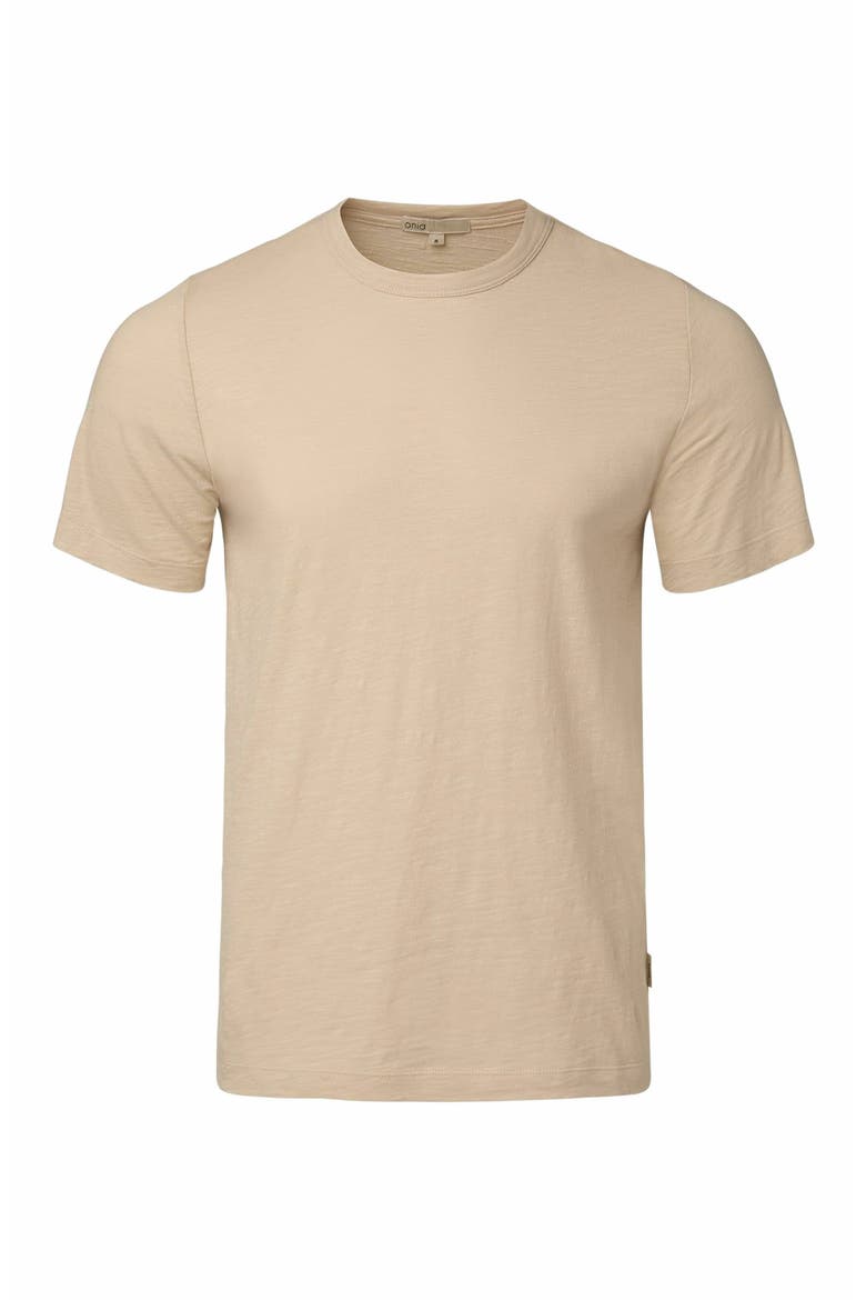 Slub Tee, Alternate, color, STONE
