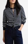 Barbour Baiton Stripe Cotton Cardigan