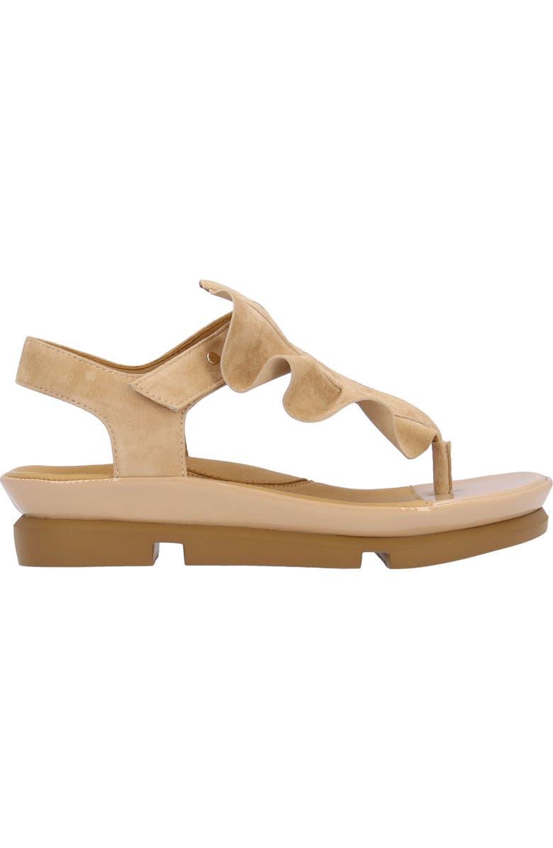 L'Amour des Pieds Vendala Ankle Strap Sandal, Alternate, color, Beige