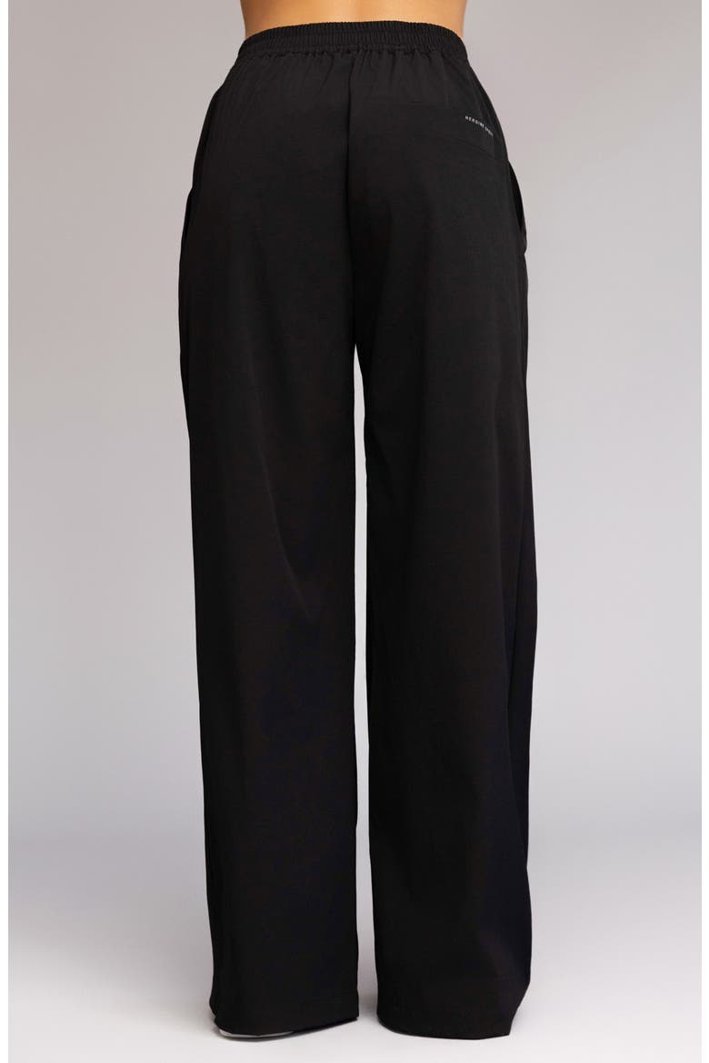 Daja Wide Leg Pants, Alternate, color, BLACK