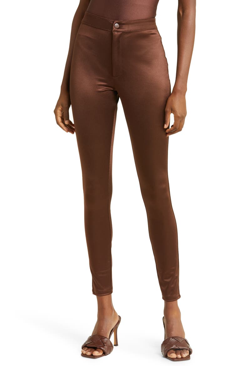 Disco Pants, Main, color, COCOA