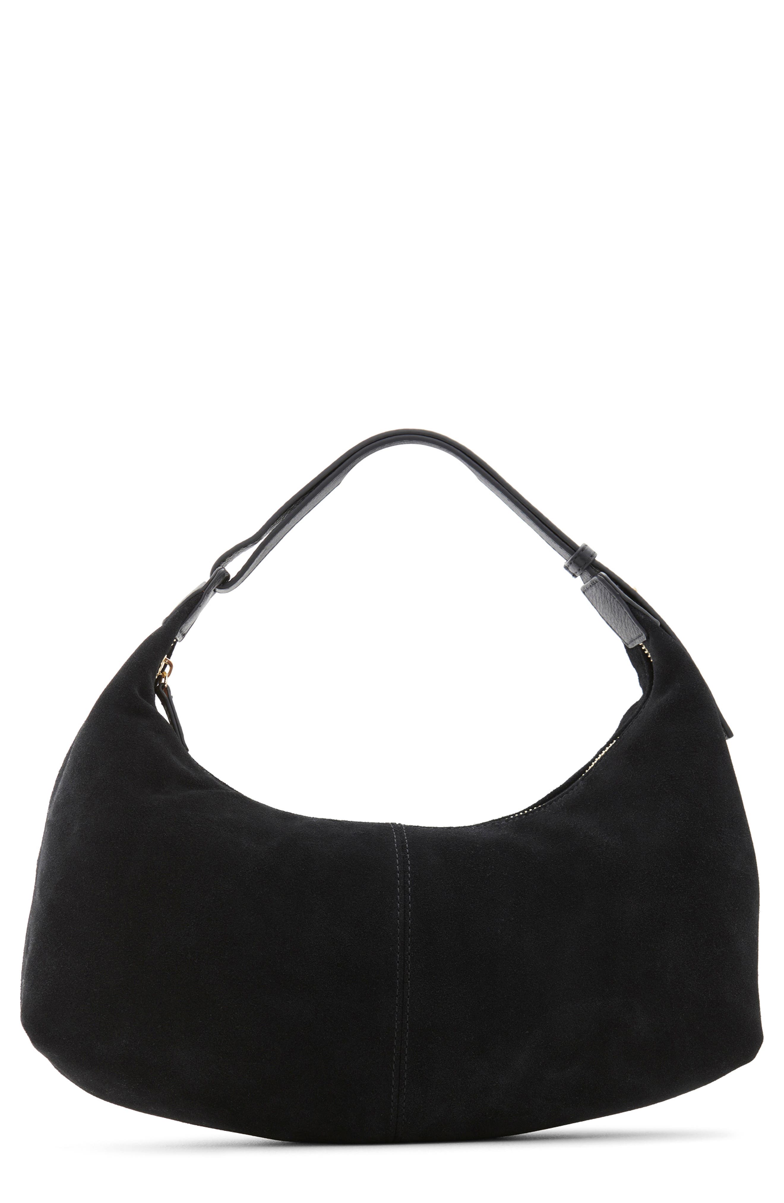 Who What Wear Mallory Leather Shoulder Bag, Main, color, 