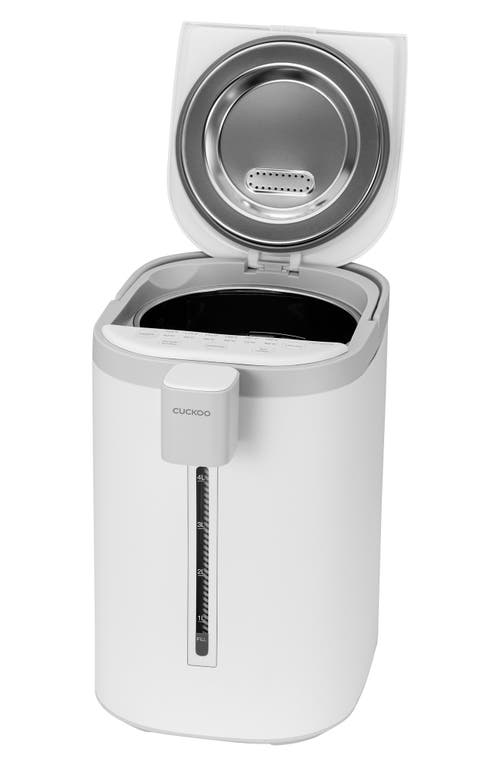 Shop Cuckoo Hot Water Dispenser And Warmer In Matte White