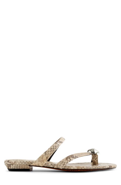 The Mila Organic Hardware Flip Flop (Women)