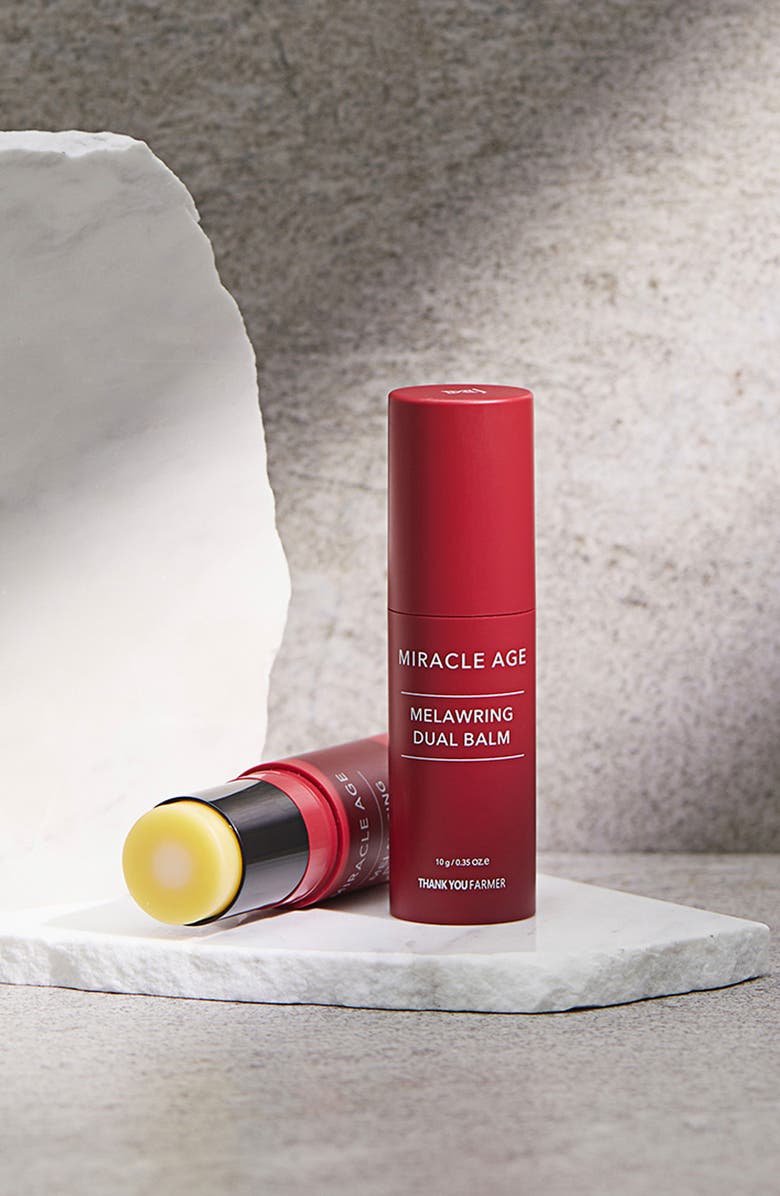 THANK YOU FARMER Miracle Age Melawring Dual Balm, Alternate, color,