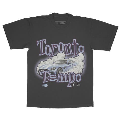 Unisex Playa Society Black Toronto Tempo Sketch T-Shirt