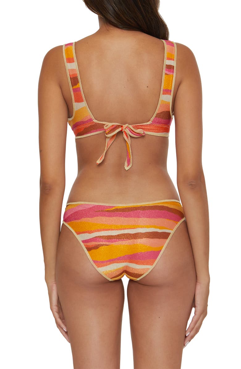 Becca Canyon Sunset Hipster Bikini Bottoms, Alternate, color, 