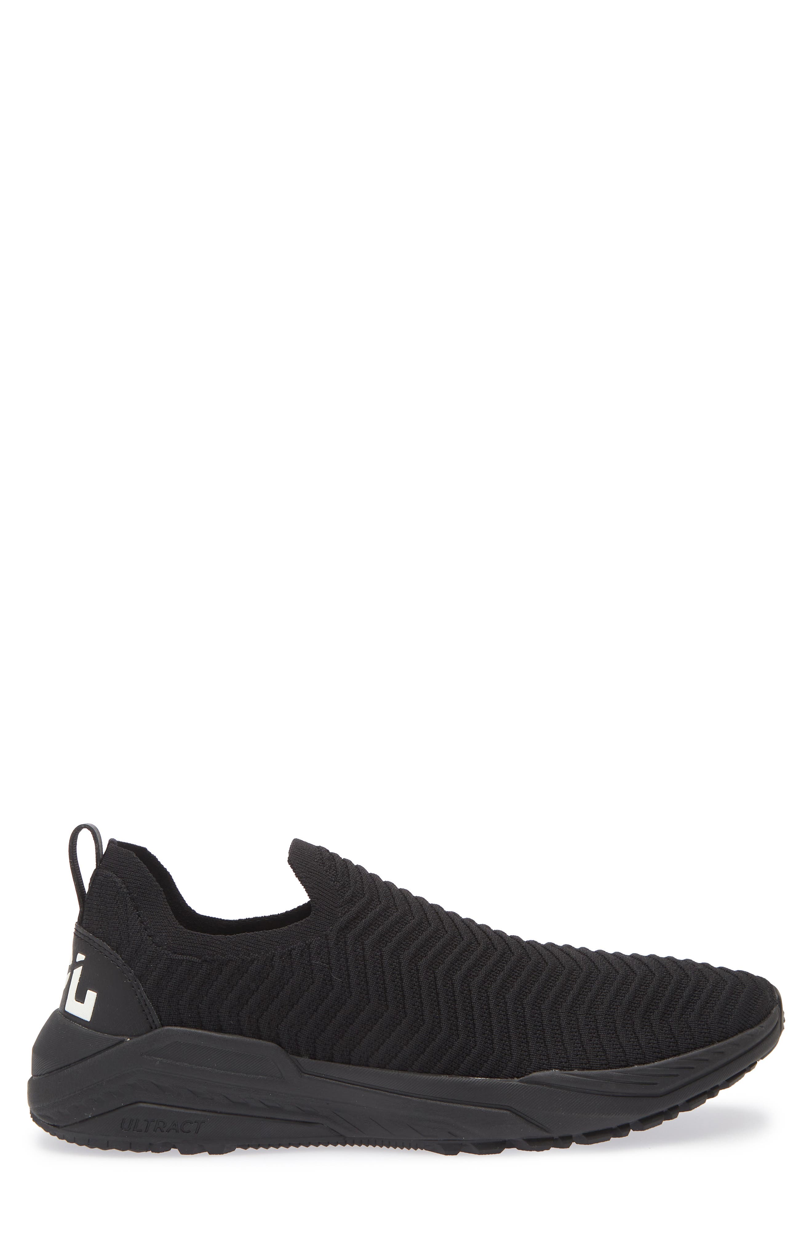 TechLoom Traveler Slip-On Sneaker, Alternate, color, BLACK / BLACK / IVORY