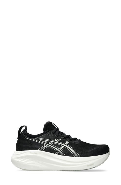 Asics ® Gel-nimbus® 27 Running Shoe In Black/lake Grey