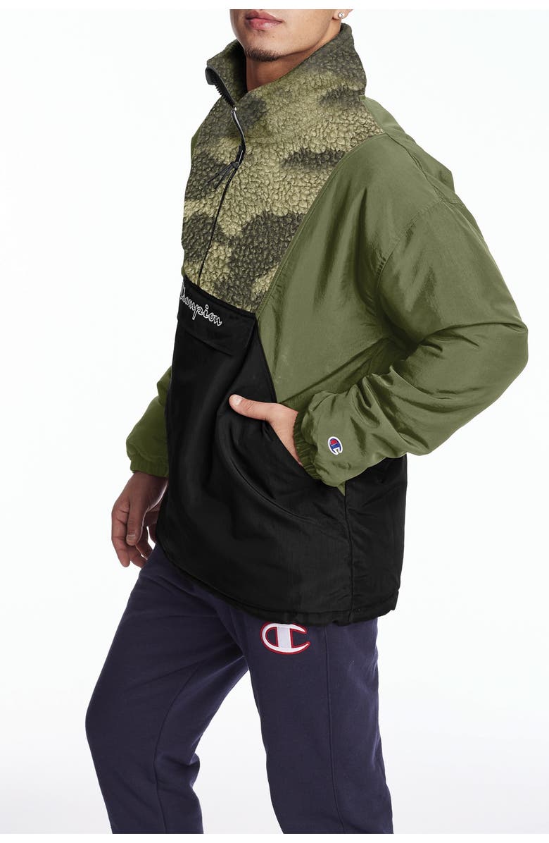 Champion Fleece Stadium Anorak, Main, color,