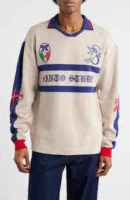 SANTO STUDIO Old English Collar Sweater