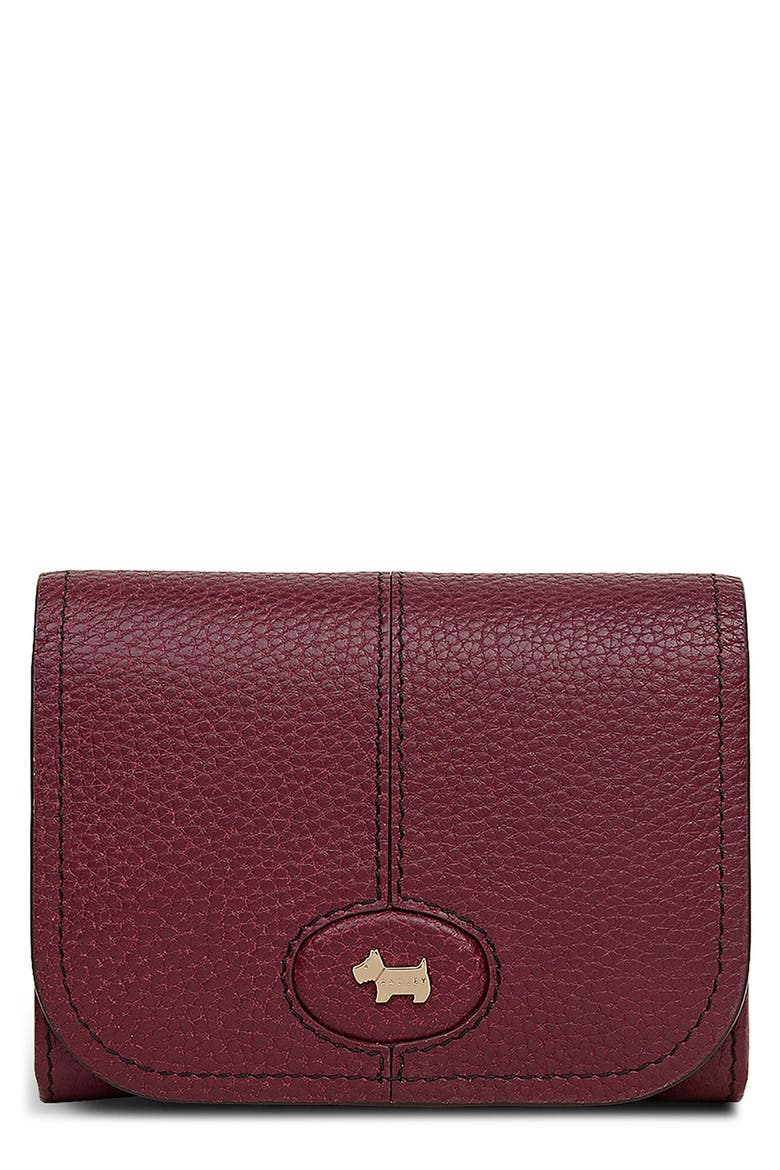 Medium Maldon Mews Wallet, Main, color, DARK CHERRY