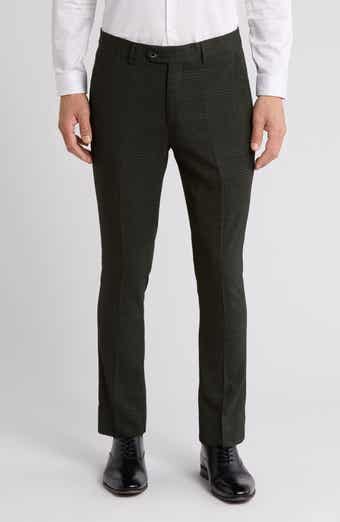 Tahari Plaid Slim Fit Dress Pants
