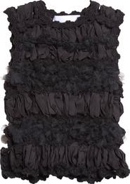 Tao Comme des Garçons Hairpin Lace Crochet Sleeveless Top
