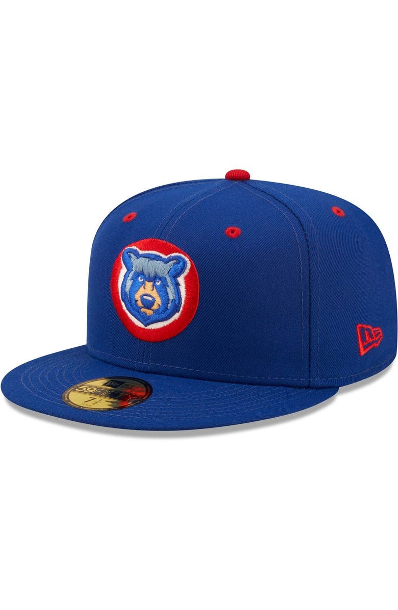 New Era Men's New Era Blue Tennessee Smokies Authentic Collection 59FIFTY Fitted Hat, Alternate, color, 
