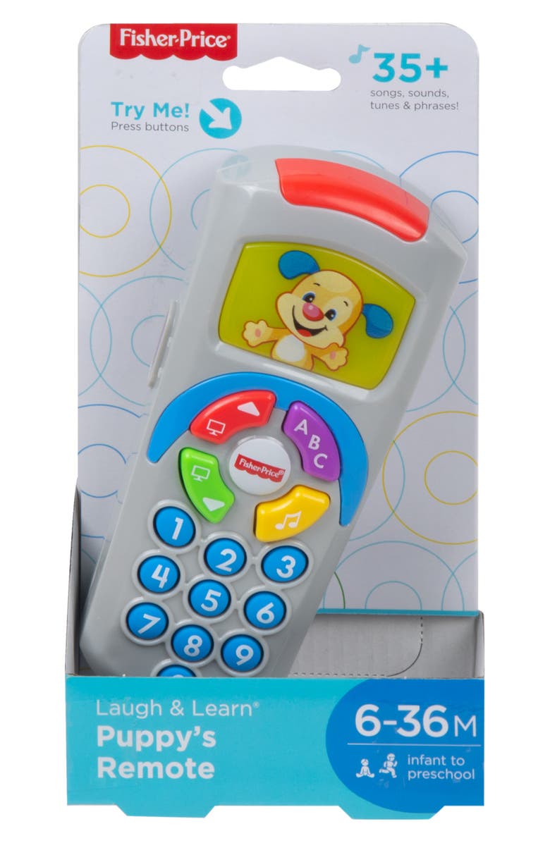 FISHER PRICE Laugh & Learn<sup>®</sup> Puppy's Remote Toy, Alternate, color, 