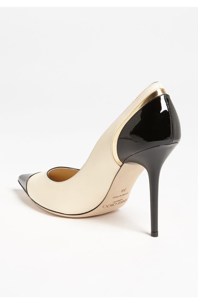 Jimmy Choo 'Lumina' Cap Toe Pump, Alternate, color,