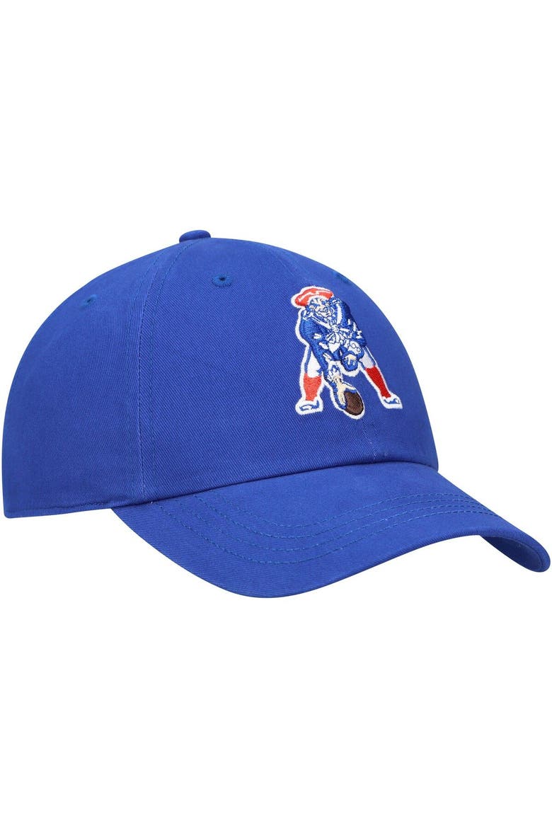 Women's '47 Royal New England Patriots Miata Clean Up Legacy Adjustable Hat, Alternate, color, Royal