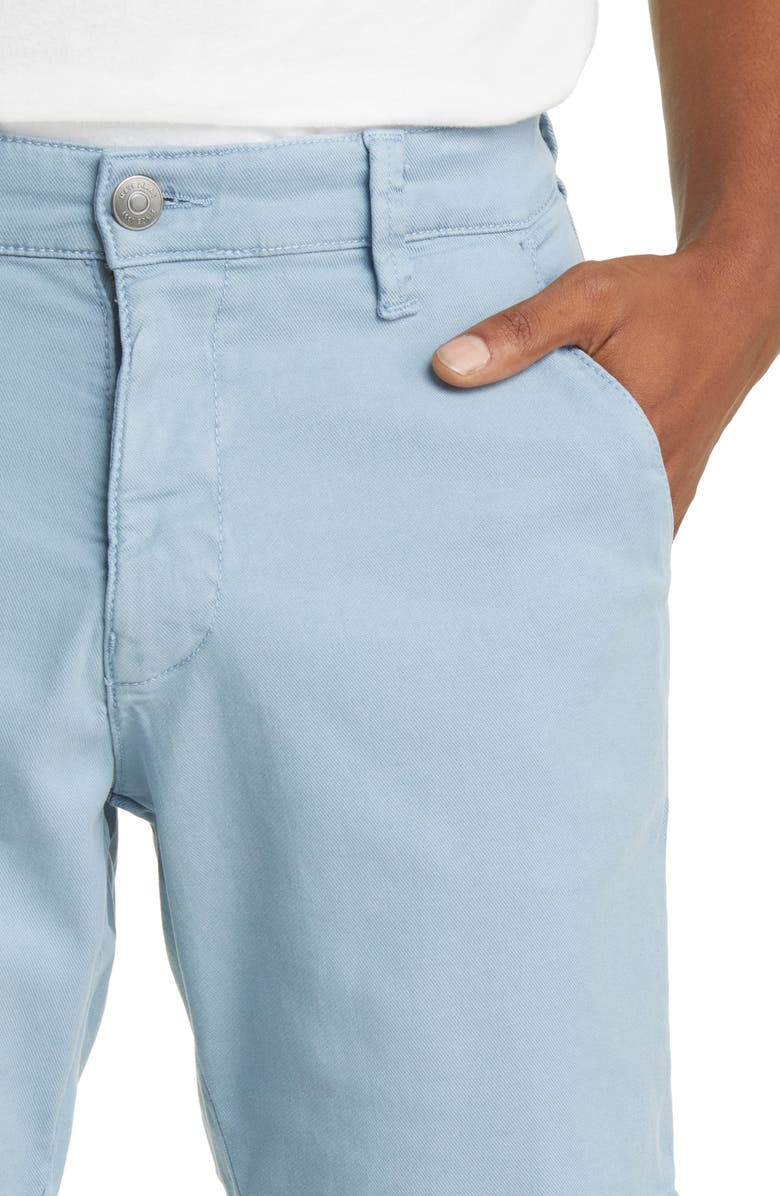 Mavi Jeans Noah Stretch Twill Flat Front Shorts, Alternate, color, Mountain Spring