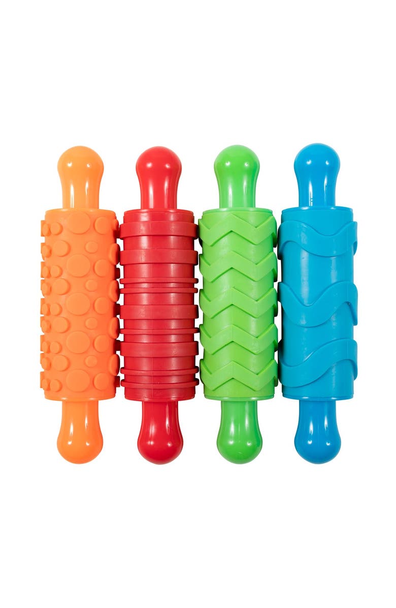 Kaplan Early Learning Company Creative Paint and Dough Design Tools, Alternate, color, Multicolor