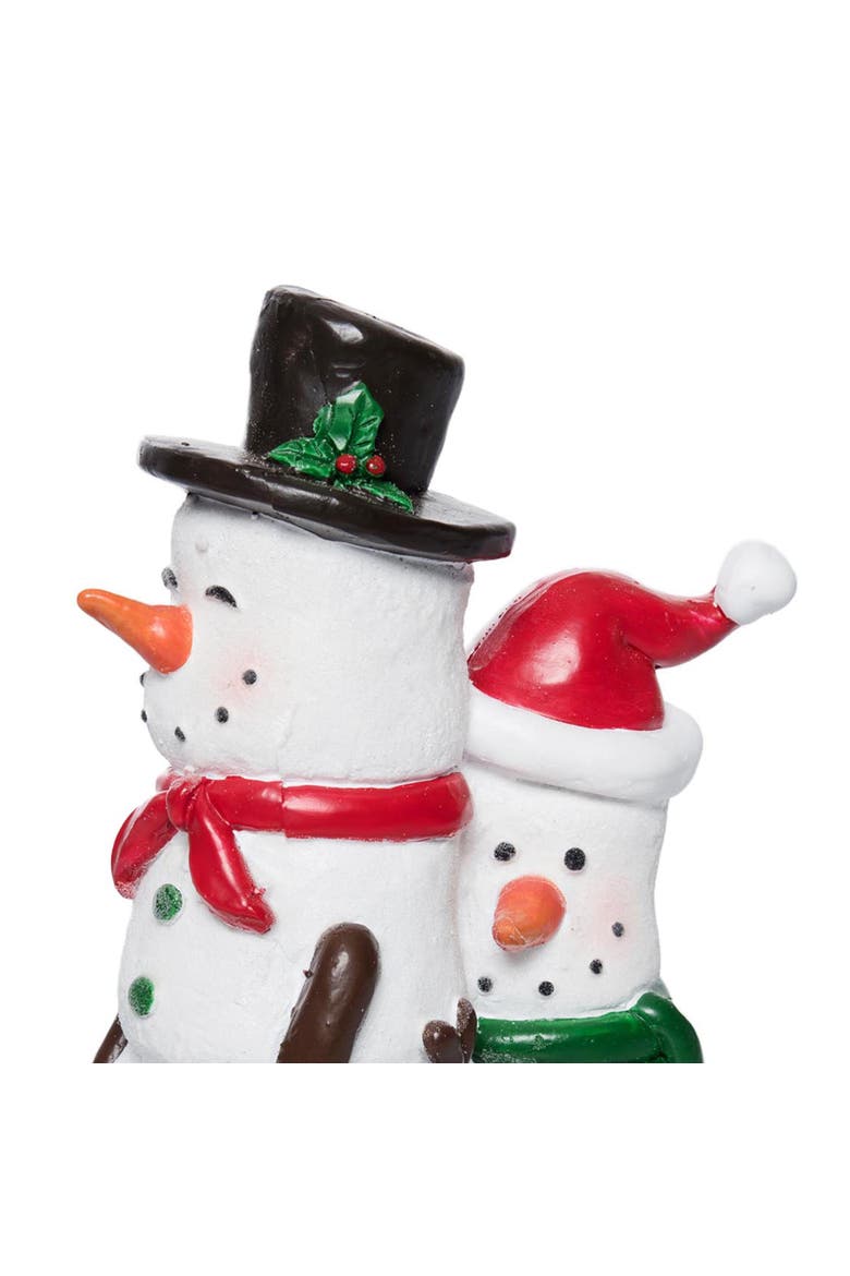 Sleigh Fun Marshmallow Man Figurine, Alternate, color, White