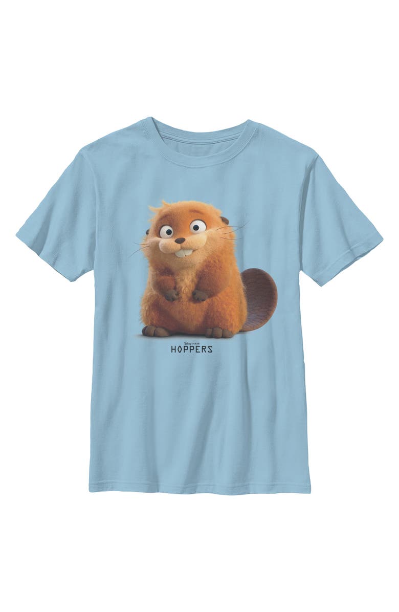 Hoppers Boy's Hoppers Mabel Classic Pose  Graphic T-Shirt, Main, color, Light Blue