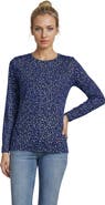Lands' End Tall Supima Cotton Long Sleeve Crewneck T-Shirt