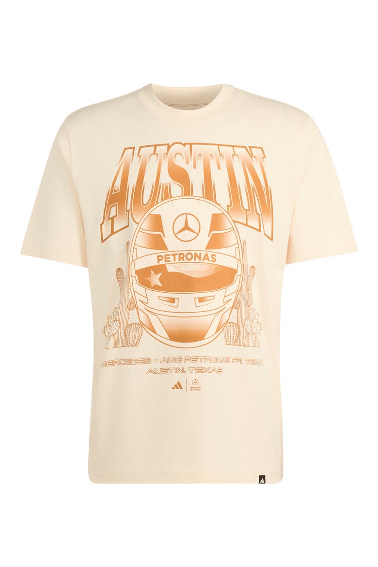Mercedes-AMG Petronas F1 Austin Graphic T-Shirt, Alternate, color, ECRU TINT