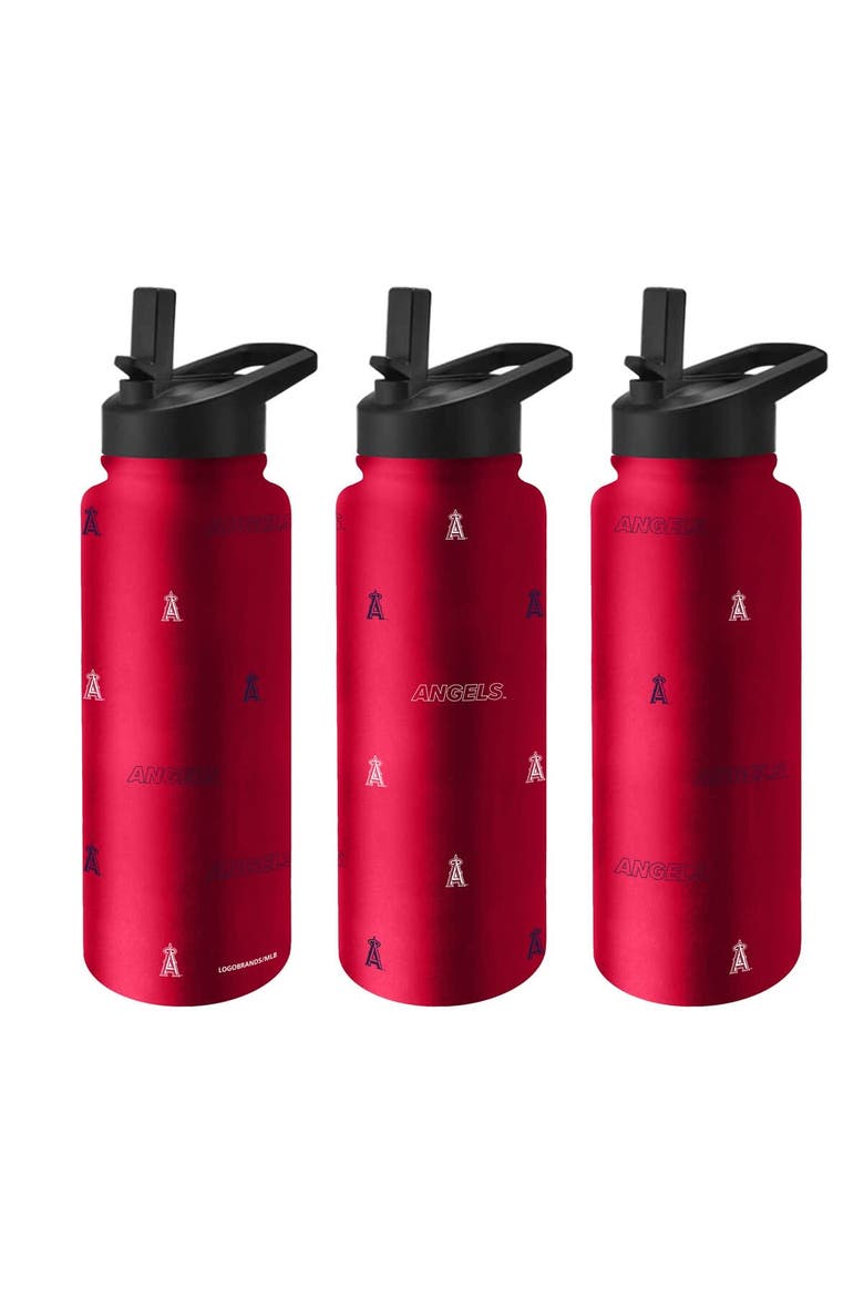 Los Angeles Angels 34oz. Steep and Repeat Quencher Bottle, Main, color, Red