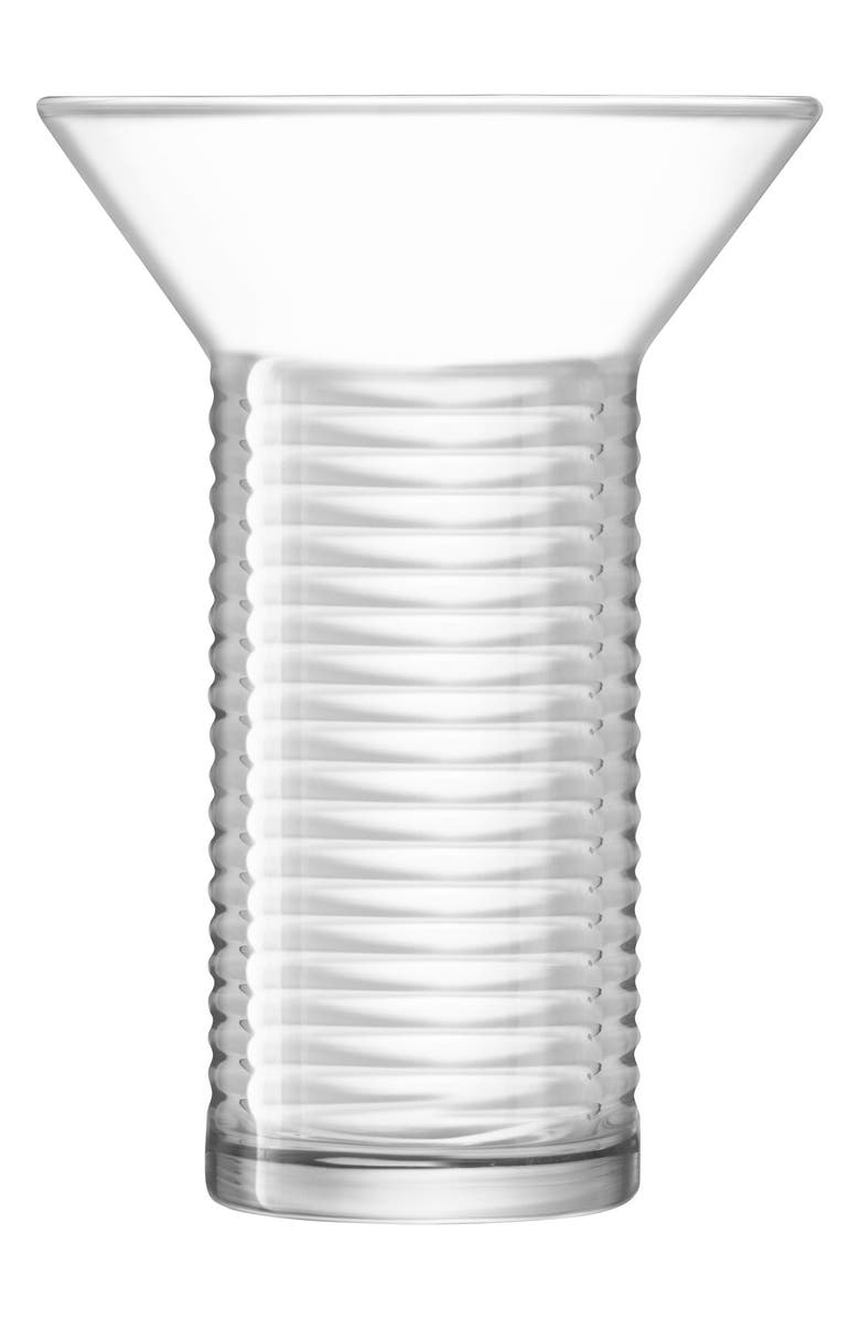 LSA Union Lantern Vase, Alternate, color, Clear