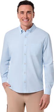 Coolibar Men's Aricia Long Sleeve Shirt, UPF 50+ Sun Protection