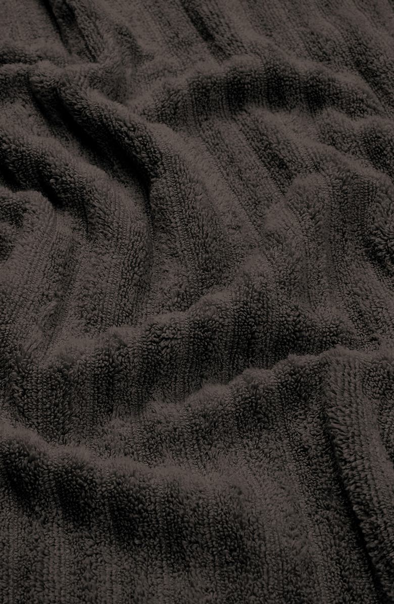 Woven & Weft Combed Cotton 4-Pack Bath Towels, Alternate, color, Midnight Grey