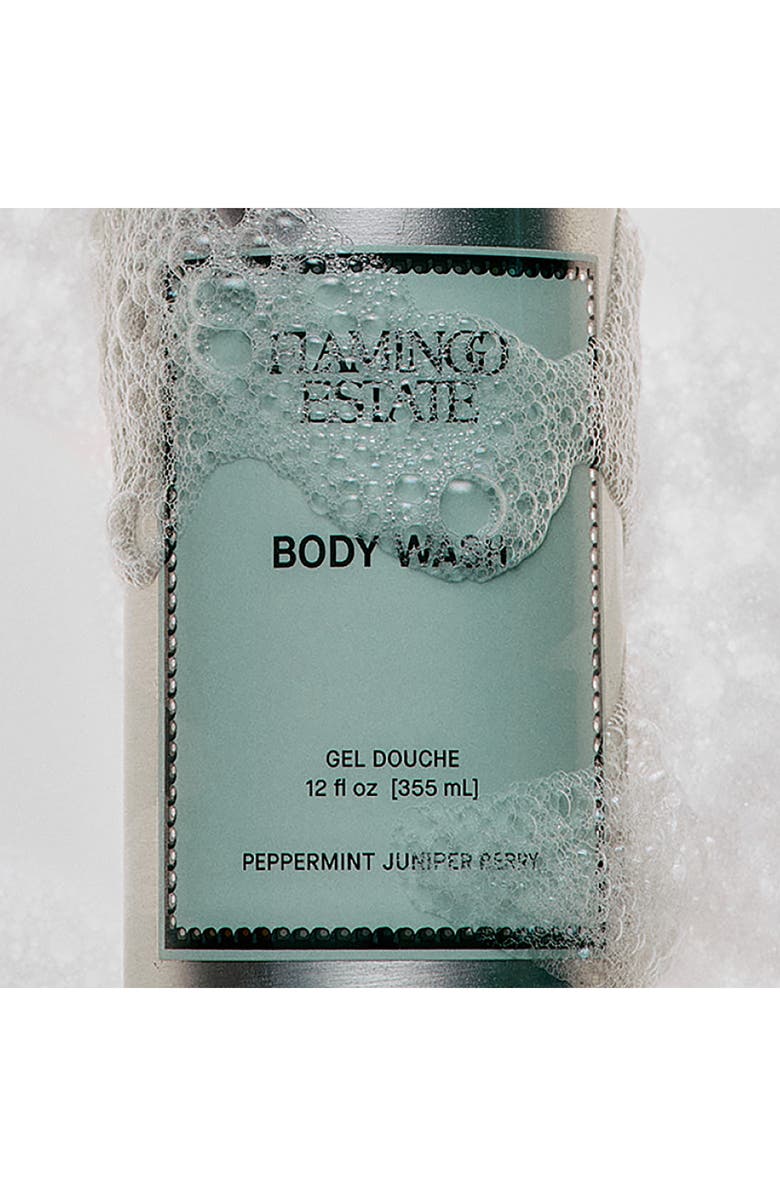 FLAMINGO ESTATE Peppermint & Juniper Berry Body Wash, Alternate, color, Green