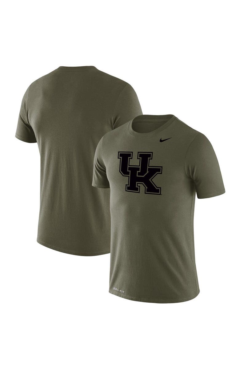 Nike Men's Nike Olive Kentucky Wildcats Tonal Logo Legend Performance T-Shirt, Main, color, 
