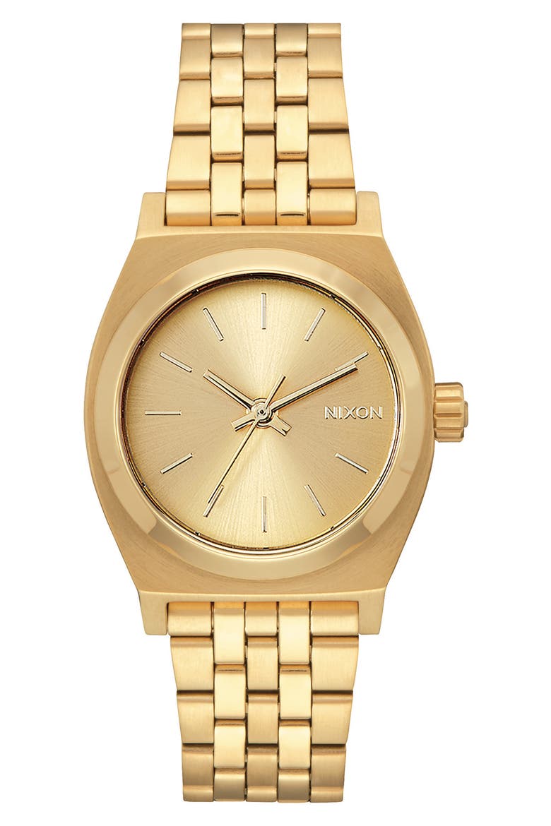 Medium Time Teller Bracelet Watch, 31mm, Main, color, ALL GOLD