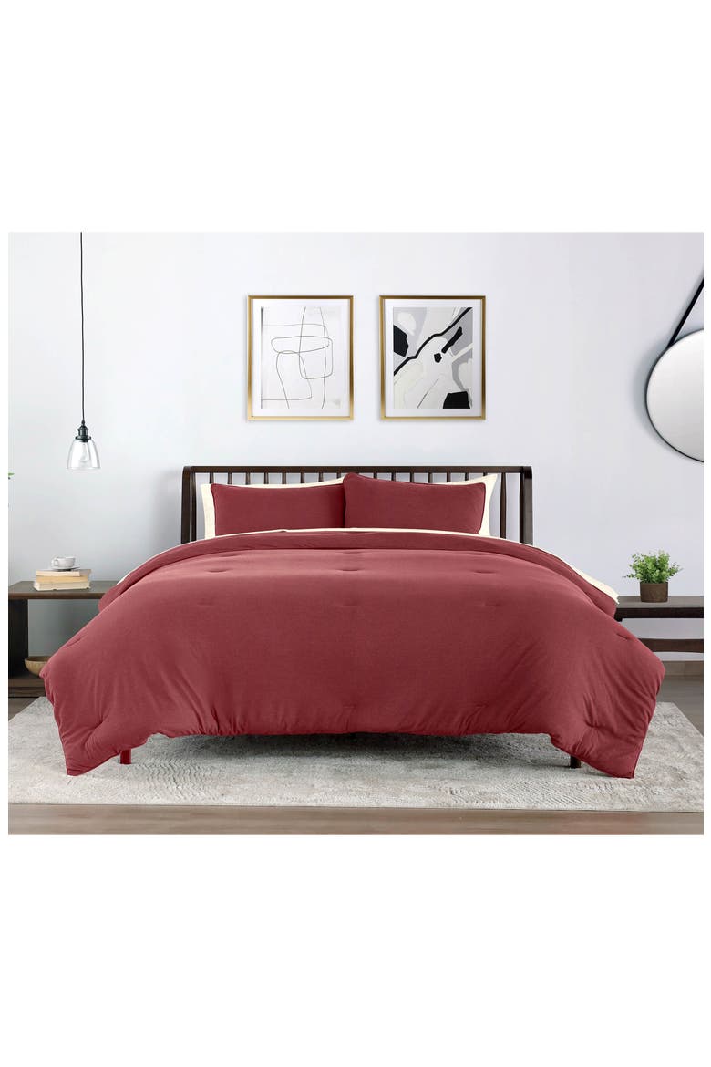 Moab Comforter Set, Alternate, color, BERRY