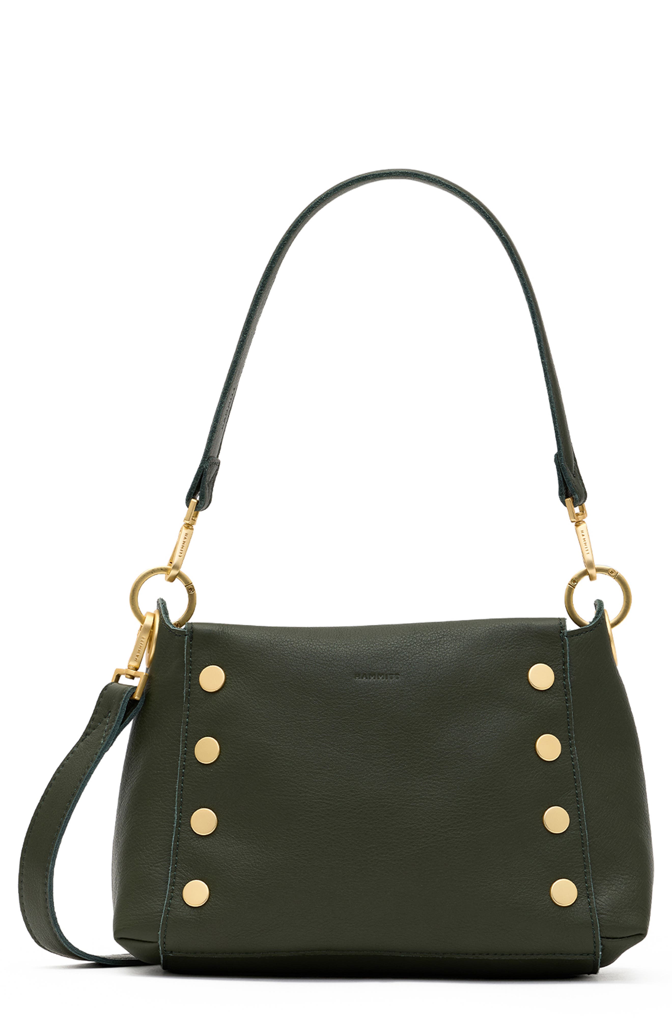 Hammitt Bryant Medium Shoulder Bag In Twin Crest/gold