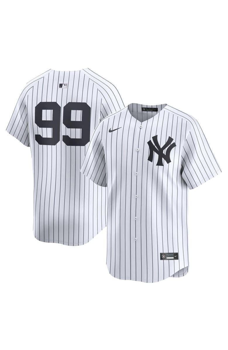 Nike Men's Nike Aaron Judge White New York Yankees Home Limited Player Jersey, Main, color,