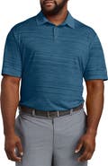 Reebok Big & Tall Performance Space-Dyed Polo Shirt