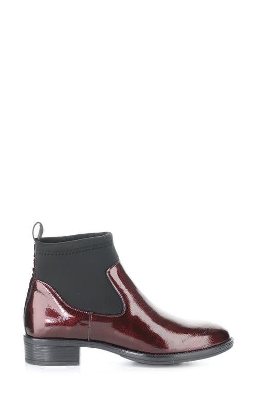 Bos. & Co. Alike Waterproof Bootie In Red