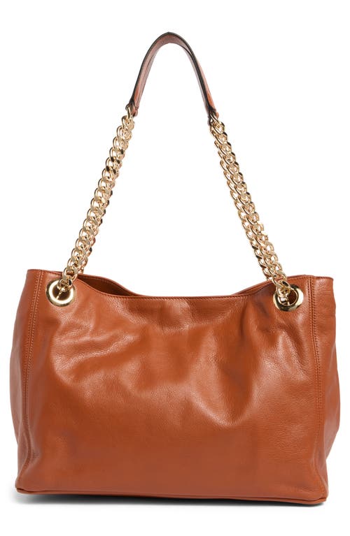 Valentino By Mario Valentino Verra Signature Leather Tote Bag In Brown