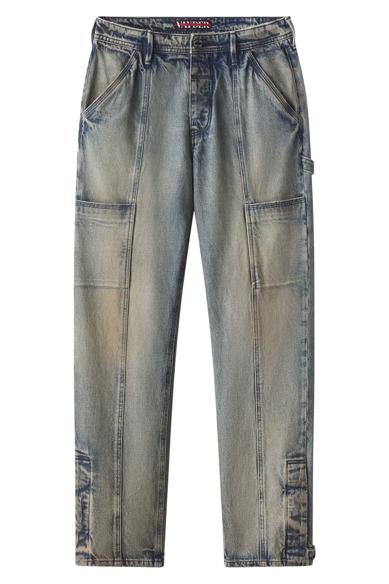 Straight Leg Carpenter Jeans, Alternate, color, VEGA