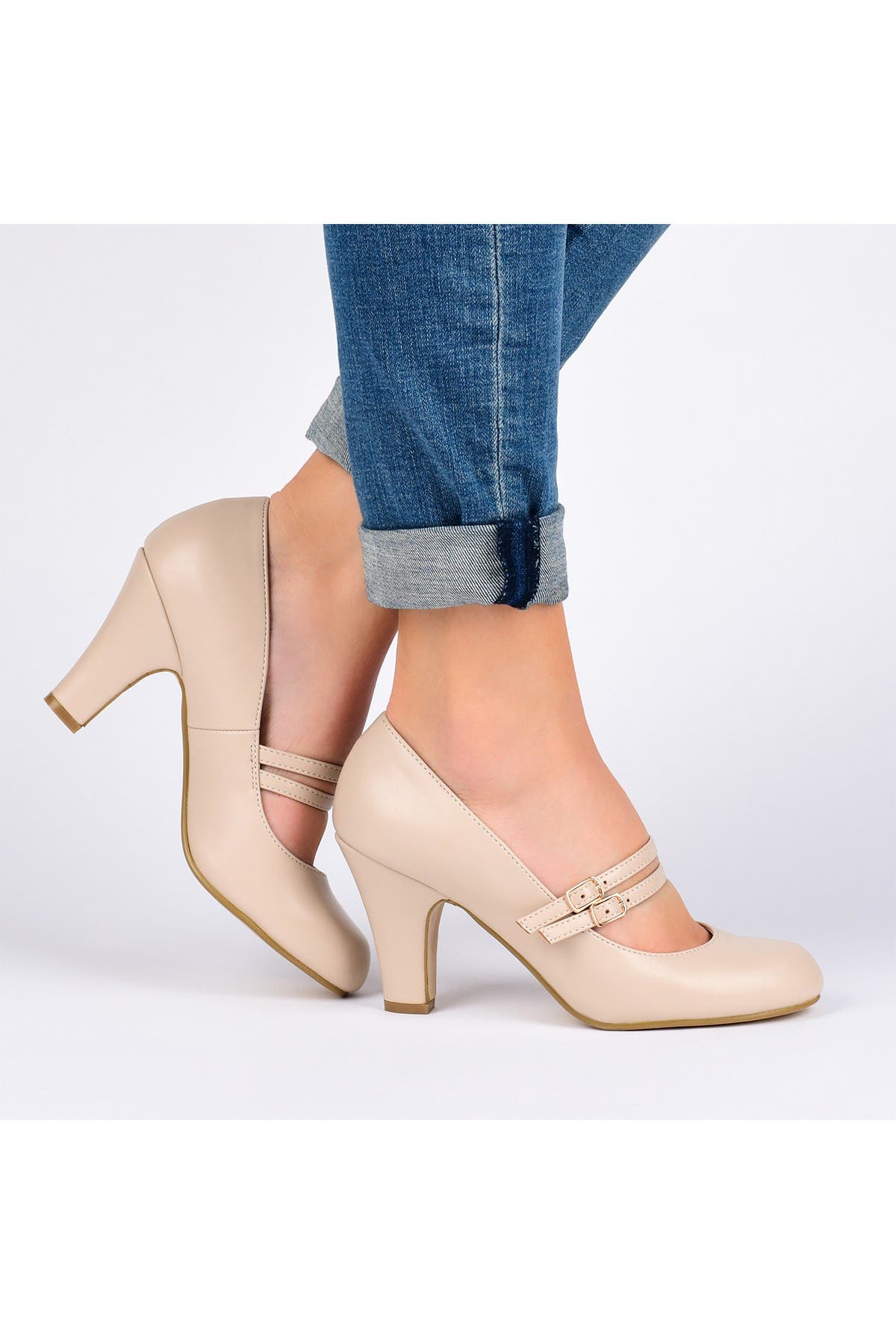 Windy Mary Jane Pump, Alternate, color, NUDE