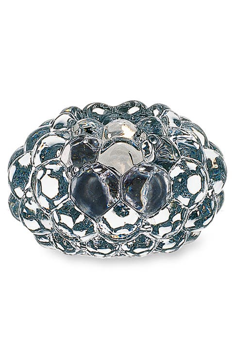 'Raspberry' Crystal Votive