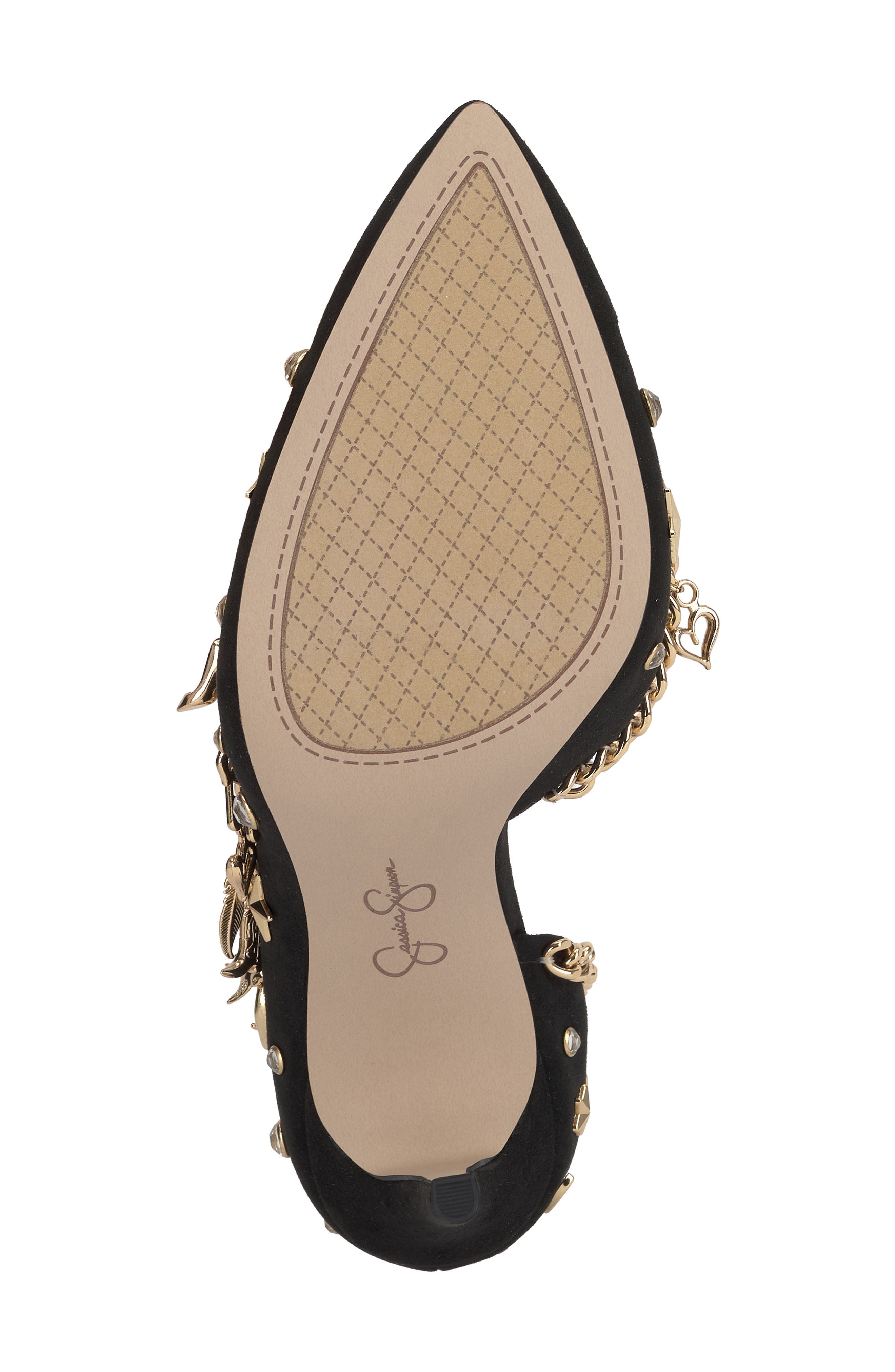 Jessica Simpson Palias Half d'Orsay Pump, Alternate, color, Black